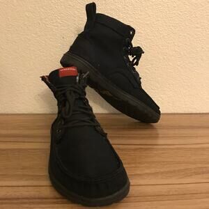 Lems Boulder Boot Vegan Chukka Sneaker Shoes Nylon Black Men's US 8.5 EU 41
